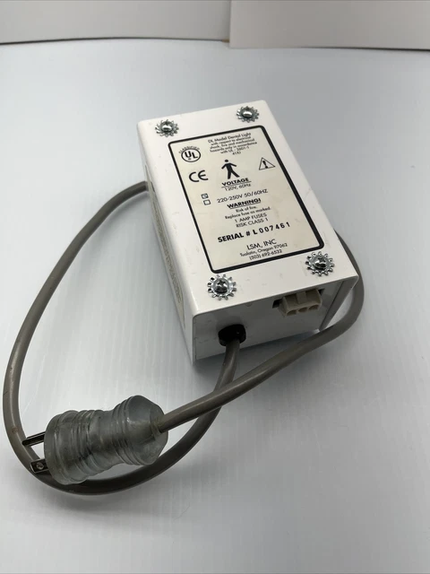 DL MODEL  DENTAL CHAIR Part LIGHT POWER SUPPLY UNIT 120V 50/60HZ LMS Transformer