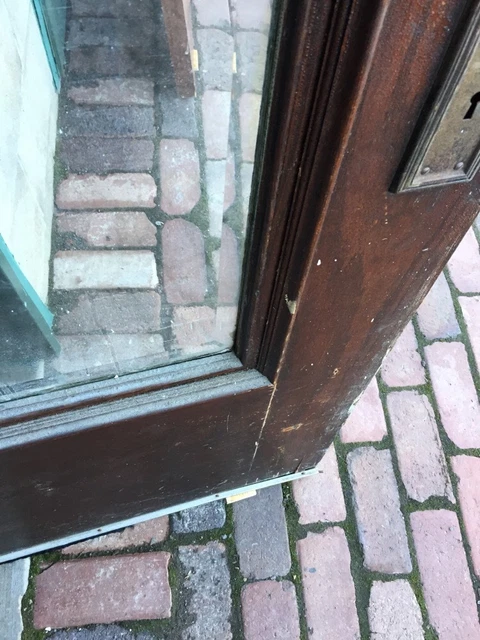 Ar 11 Antique Full View  Park Avenue Beveled Glass Ok Entrance Door 34 Inch 2