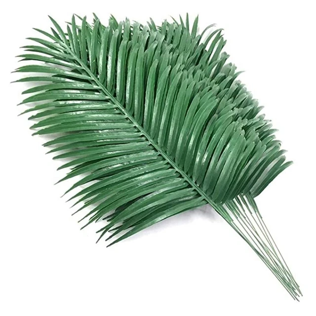 Pianta Artificiale A Foglia Di Palma Per Terrario – 25x25 Cm – Foglia In Plastica Con Ventosa Per Rettili E Acquari - 2