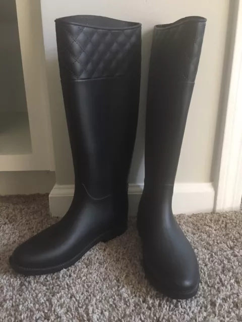 Call It Spring Womens Rubber Tall Rain Boots  Size 6