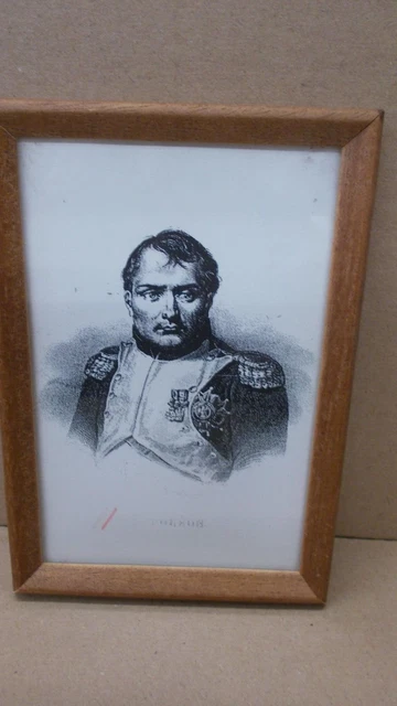 Portrait en BUSTE de NAPOLEON 1er EMPEREUR des Français -Gravure