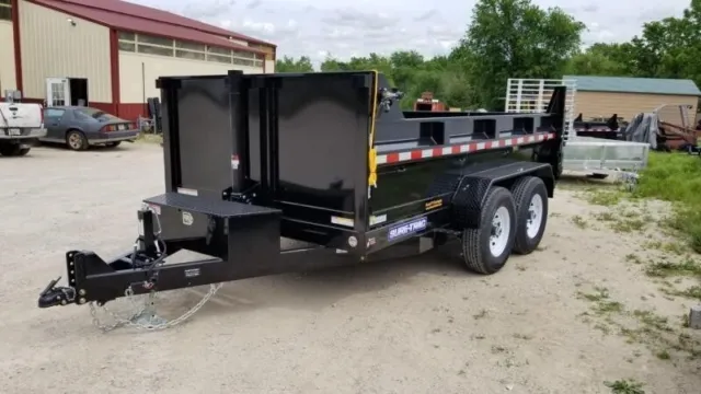 2024 Sure-Trac 82x12 Telescopic Dump Trailer