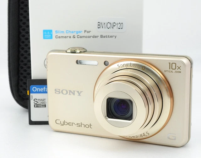 SONY CYBER SHOT DSC WX30 Gold ZB26 EUR 147,90 - PicClick ES