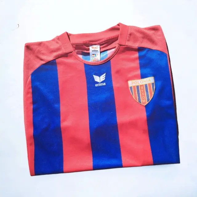 Erima Tshirt Trikot Fußball Ks Polen Bytom Liga II Saison 2008/2009 Größe L/XL