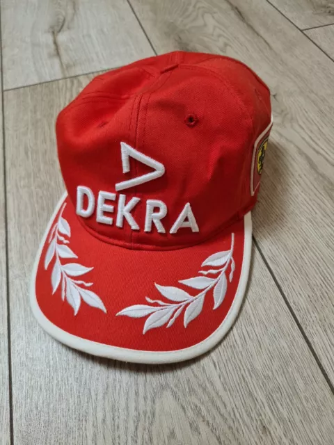 Ferrari Cap Vintage Dekra Michael Schumacher Cap Formula 1 Cap Official F1 Hat