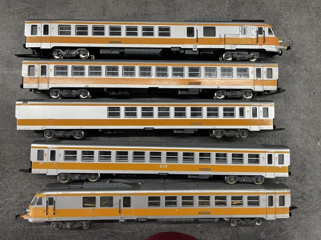 Boîte Vide Jouef 5494 Pour Wagon Turbotrain RTG - Occasion, échelle HO, Alimentation CC
