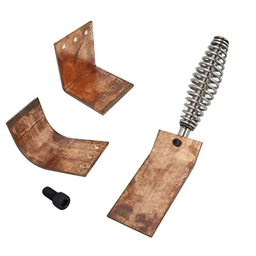 Welding Spoon Copper Welding Spoon Welders Helper,3 Plate Set, Flat/Curved/An...