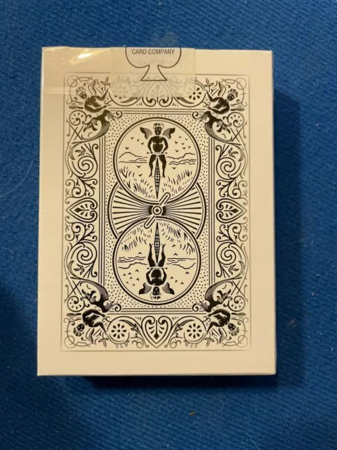 Bicycle White Ghost Gaff Deck Playing Cards Magic Trick w/ 3 SPADE 2