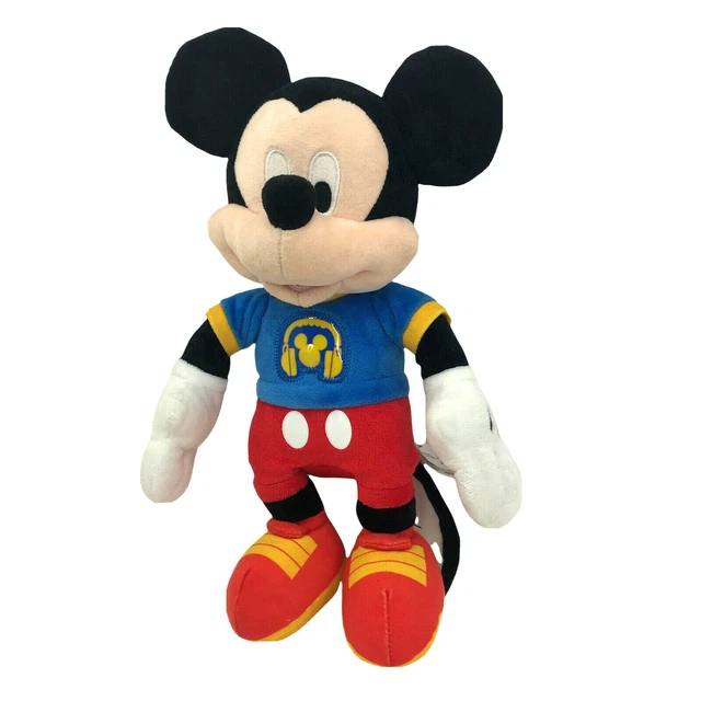  Disney Junior Hot Dog Dance Break Mickey Mouse, Interactive  Plush Toy, Lights, Songs, Games, Officially Licensed Kids Toys for Ages 3  Up by Just Play : Toys & Games