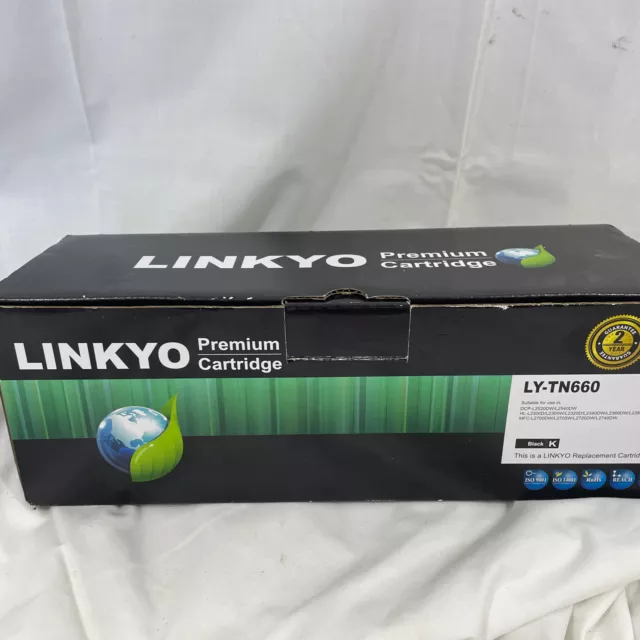 LINKYO PREMIUM BLACK Replacement Cartridge LY-BR-TN660 Brother