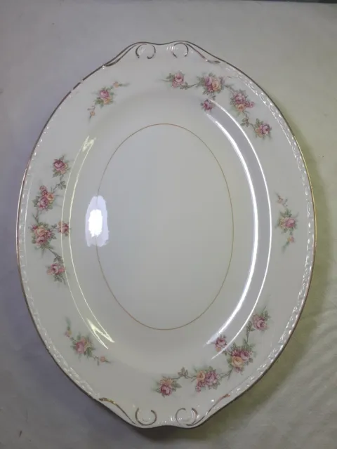 Vintage Homer Laughlin Countess Eggshell Georgian 13" Oval Platter