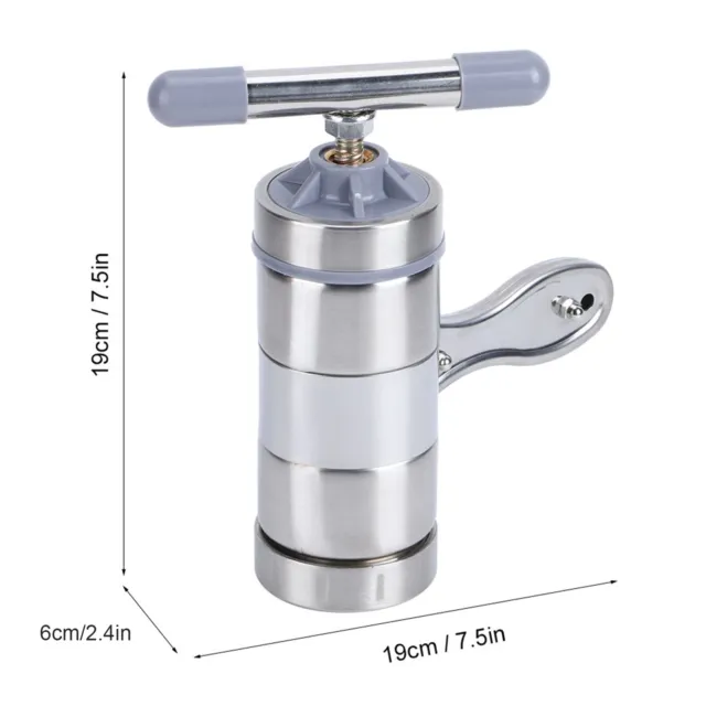 Manual Honey Press Stainless Steel With Stainless Steel Filter Honey Press