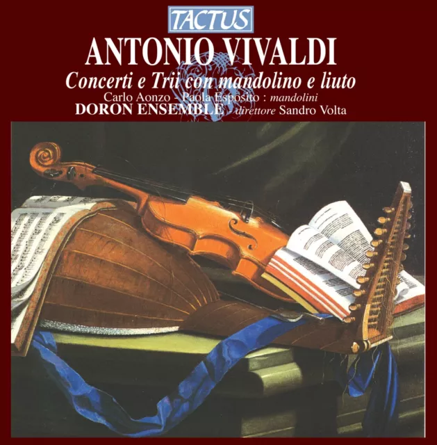 Antonio Vivaldi  - Concerti E Trii Con Mandolino E Liuto - Cd