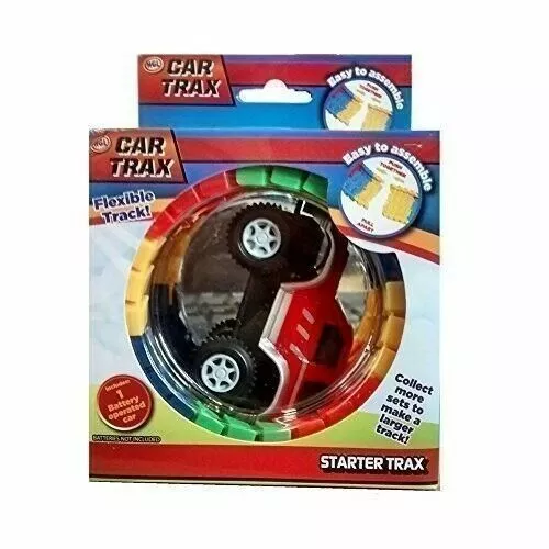 Childrens Colourful Car Trax Kids Flexible Toy Race Track Play Set Boy Xmas Gift