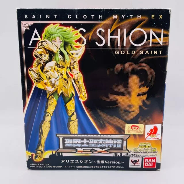 Saint Seiya saint cloth myth EX Aries Shion action figure Bandai