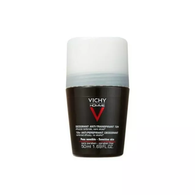 VICHY Homme - Deodorante Anti-Traspirante Roll-on 72H 50 ml