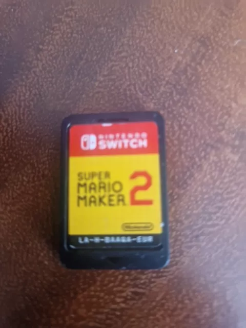 Super Mario Maker 2 -- Standard Edition (Nintendo Switch, 2019) No Case