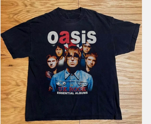 VINTAGE 90'S OASIS Band Promo Music T-Shirt Murina Tag XL