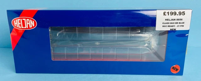 HELJAN 8656 'OO' Gauge Br Rail Blue Class 86/0 Weathered 86034 Dcc ...