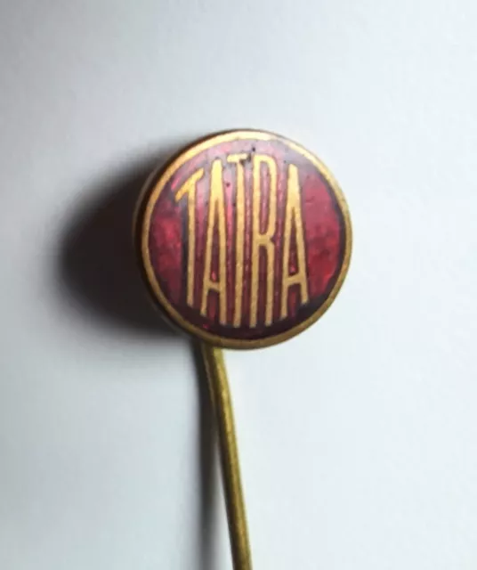 1 x Pin TATRA Firmennadel 70er  Anstecknadel Auto LKW