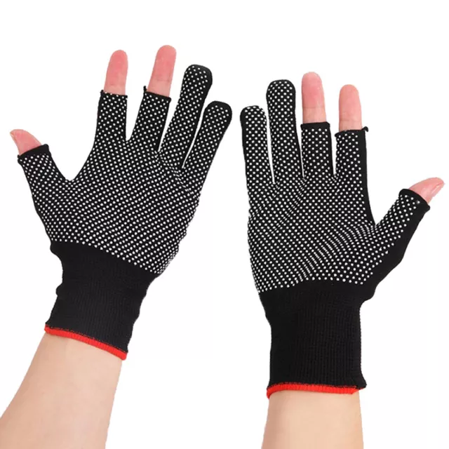 Non-slip Touchscreen Nylon Gloves Men Women Outdoor Riding Sport Fitn-EL