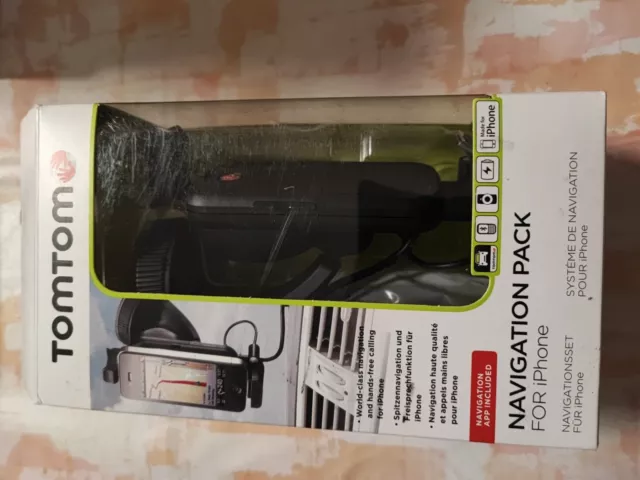 Supporto Auto TomTom iPhone  Navigation Pack Ricarica Vivavoce BLUETOOTH