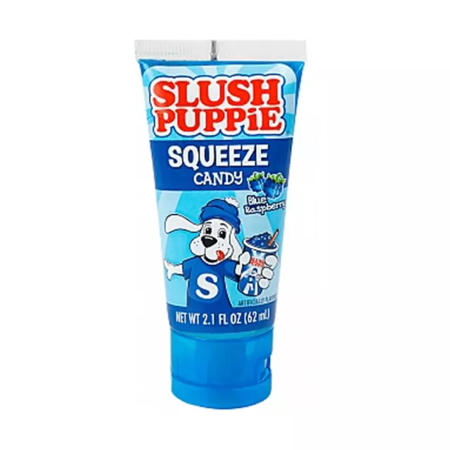 Slush Puppie Squeeze Candy Blue Raspberry 62ml