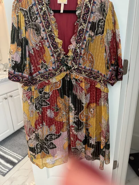 Anthropologie Verb Boho Dress - Size XL