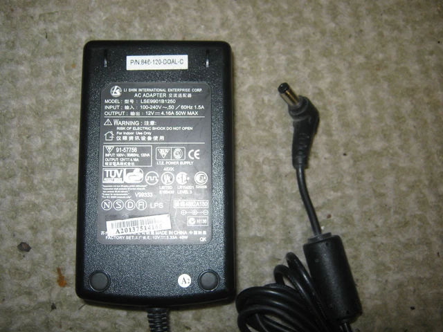 12V AC Adapter For Stanley FatMax LEDLIS LED Fat Max - Foto 4