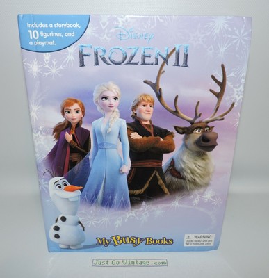 frozen busy book figurines
