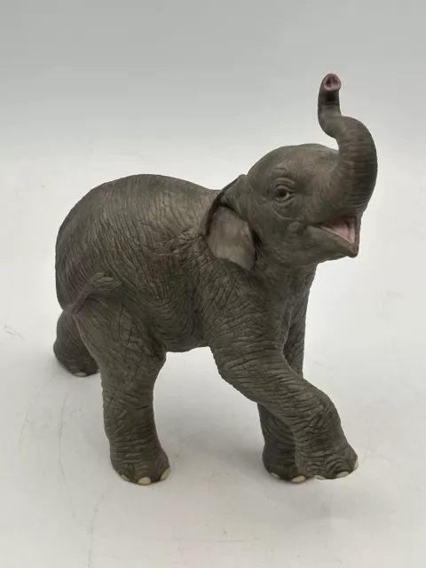 Lenox Smithsonian Asian Elephant Calf Porcelain Figurine 1992 Thailand