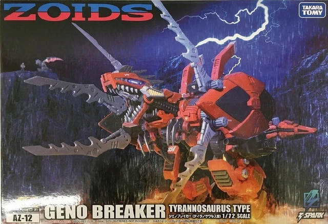 NUEVO TAKARA TOMY T-SPARK ZOIDS AZ-12 Geno breaker escala 1/72 figura ...