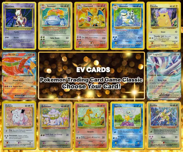 Pokemon Trading Card Game Classic - Choose Your Card | 100% Authentic Guaranteed