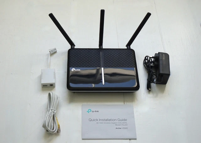 TP-Link AC1900 modem router wireless dual band Gigabit VDSL/ADSL Archer VR900