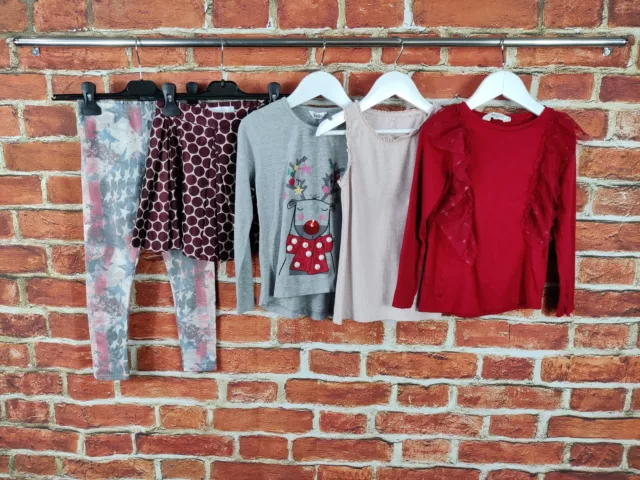 Girls Bundle Age 5-6 Years River Island J Conran Etc Leggings Skirt Tops 116Cm