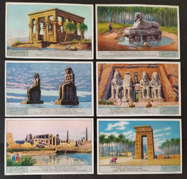 Figurine Liebig- Monumenti Dell' Antico Egitto S.1248