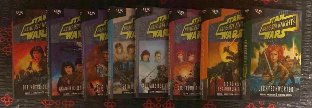 STAR WARS Young Jedi Knights Bücher Hardcover Nr. 1 - 9 Erstauflage sehr rar