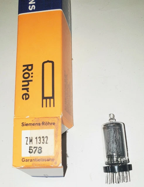 ZM1335 (Siemens) Nixie Röhre- Nixie Tube