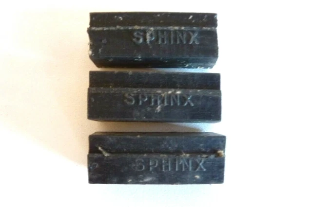 Lot De 4 Patins De Freins Sphinx / Remember Pour Vélo De Course - Époque 1936 - Neuf D'époque