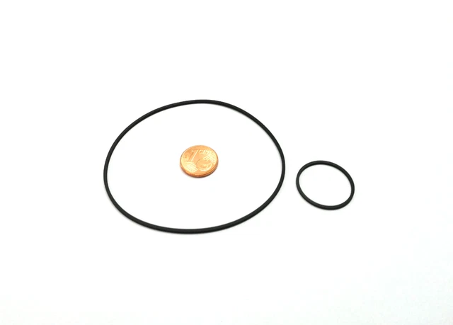 Set Cinghie Philips N 4414, 4415 Rubber Drive Belt Kit - Foto 4