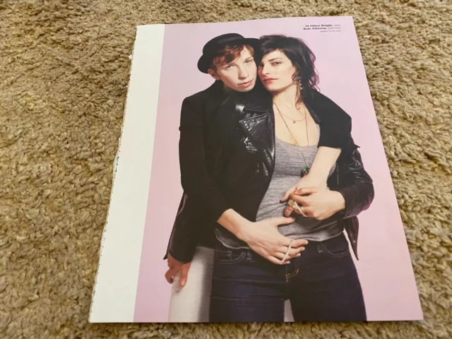 Framed  Power Couples By Richard Kern 11X8 Io Tillett Wright & Kate Atherton