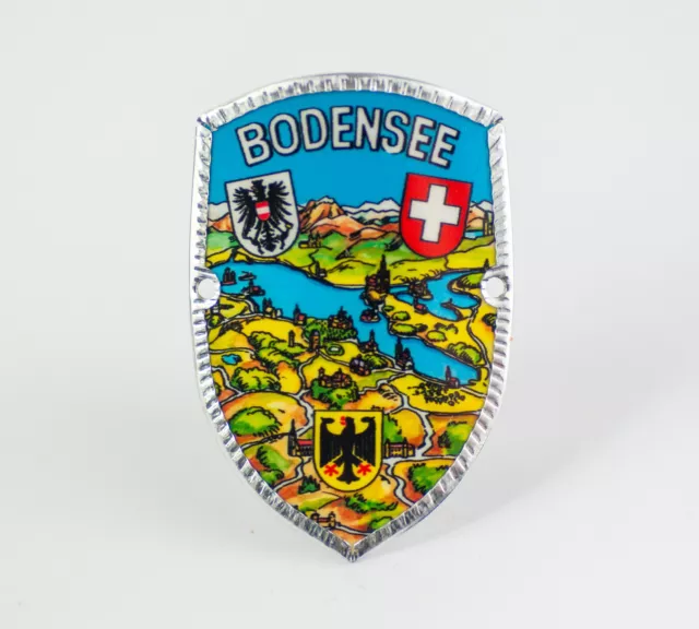 Stocknagel Stockemblem Stockschild - Bodensee mit Länder Wappen - NEUWARE