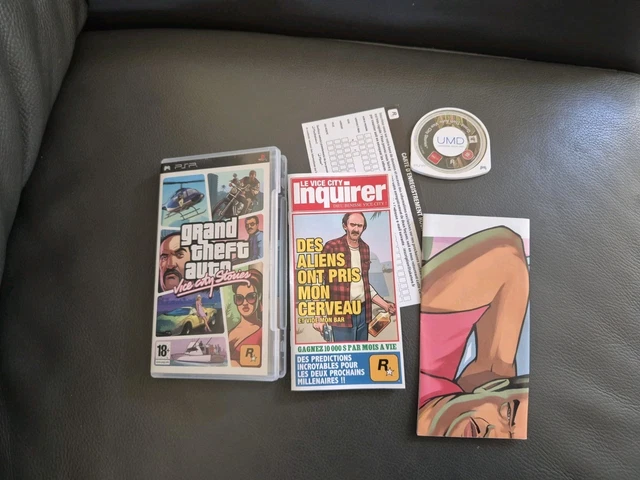 GTA Vice City Stories - Promo Press - Sony PSP - PAL EUR - Bon état, Complet