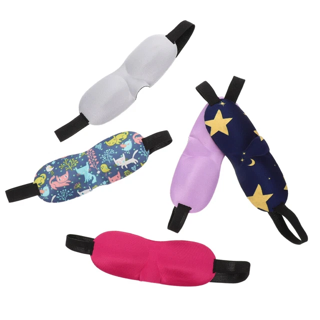 5pcs leichter schlafender Augenbinde Schwamm Kinder Augenhülle atmungsaktive Sch