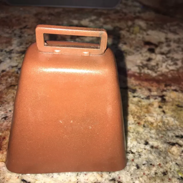 Original Bevin Metal/Steel Cow Bell East Hampton, CT Primitive Farmhouse Decor