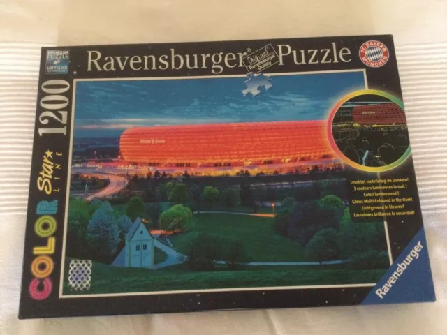 puzzel 1200 teile ravensburger color Star line Alianz Arena