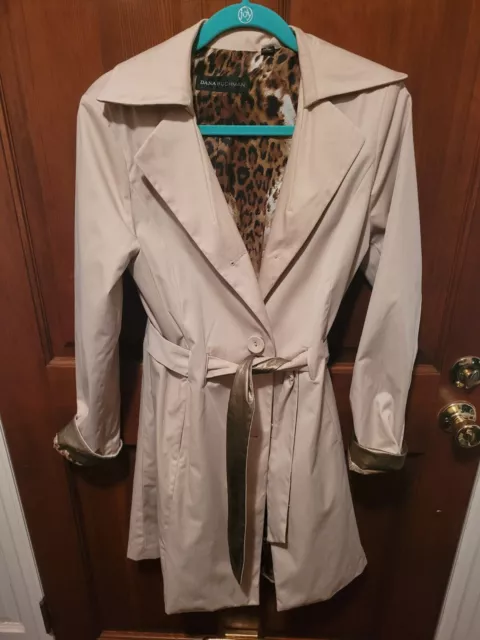 Dana buchman sales trench coat