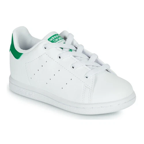 Scarpe Neonato Bambino ADIDAS STAN SMITH EL I SUSTAINABLE Bianco Verde Sneaker