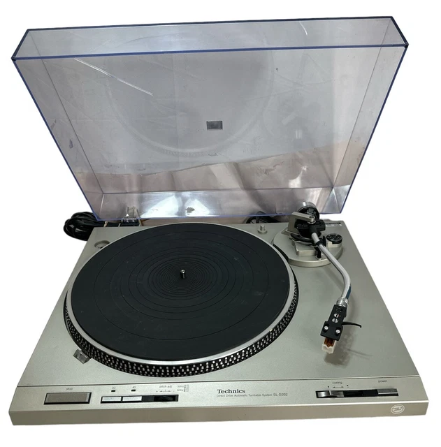 TECHNICS SLD202 DIRECT Drive Automatic Turntable U25 Cartridge Works