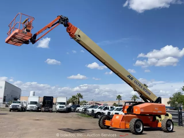 2007 JLG 1350SJP 135' 4WD Diesel Telescopic Boom Man Lift Aerial Recon bidadoo